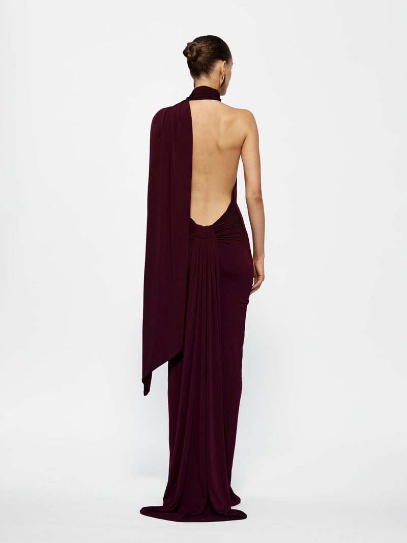 Haven Dress - Black Cherry - EFFIE KATS
