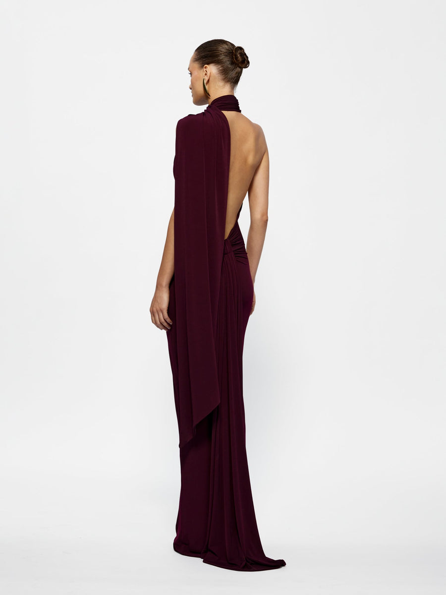 Haven Dress - Black Cherry - EFFIE KATS