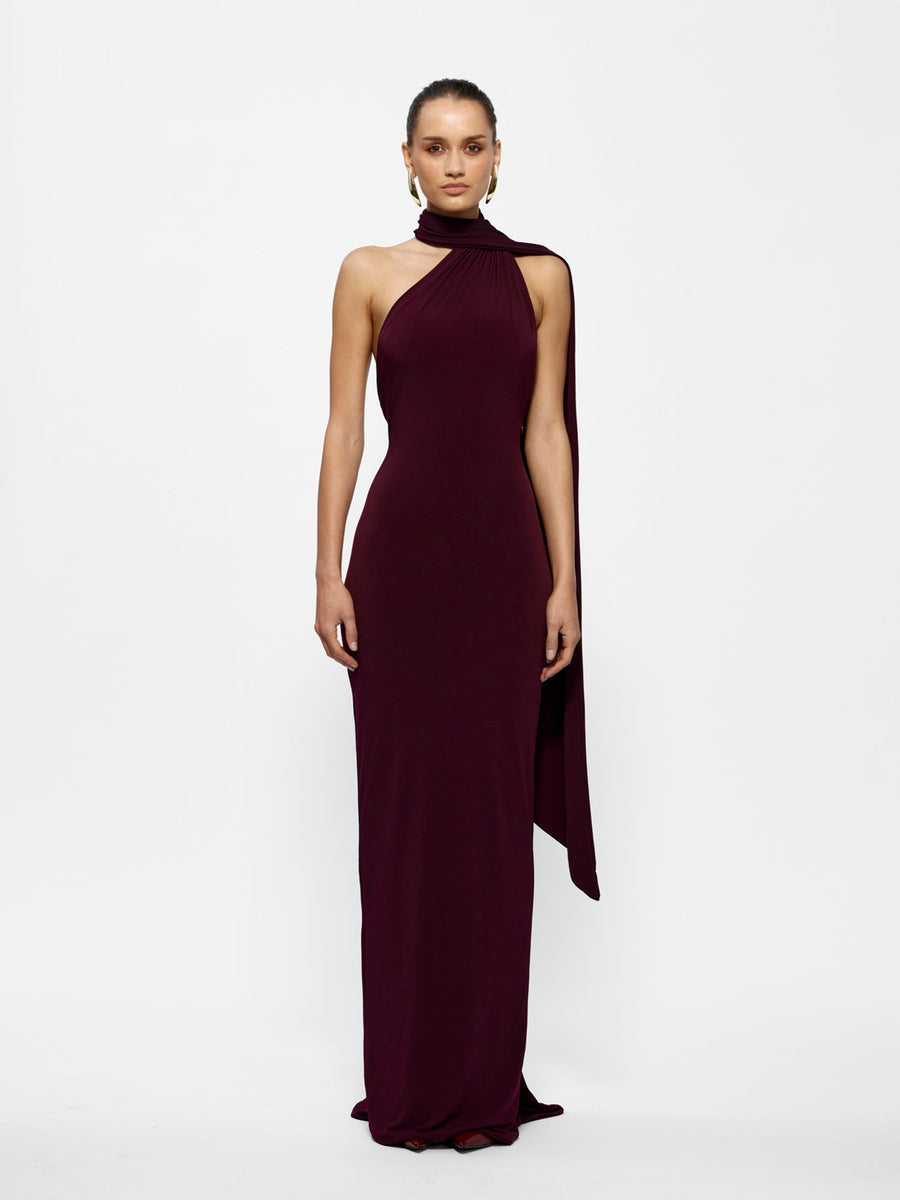 Haven Dress - Black Cherry - EFFIE KATS