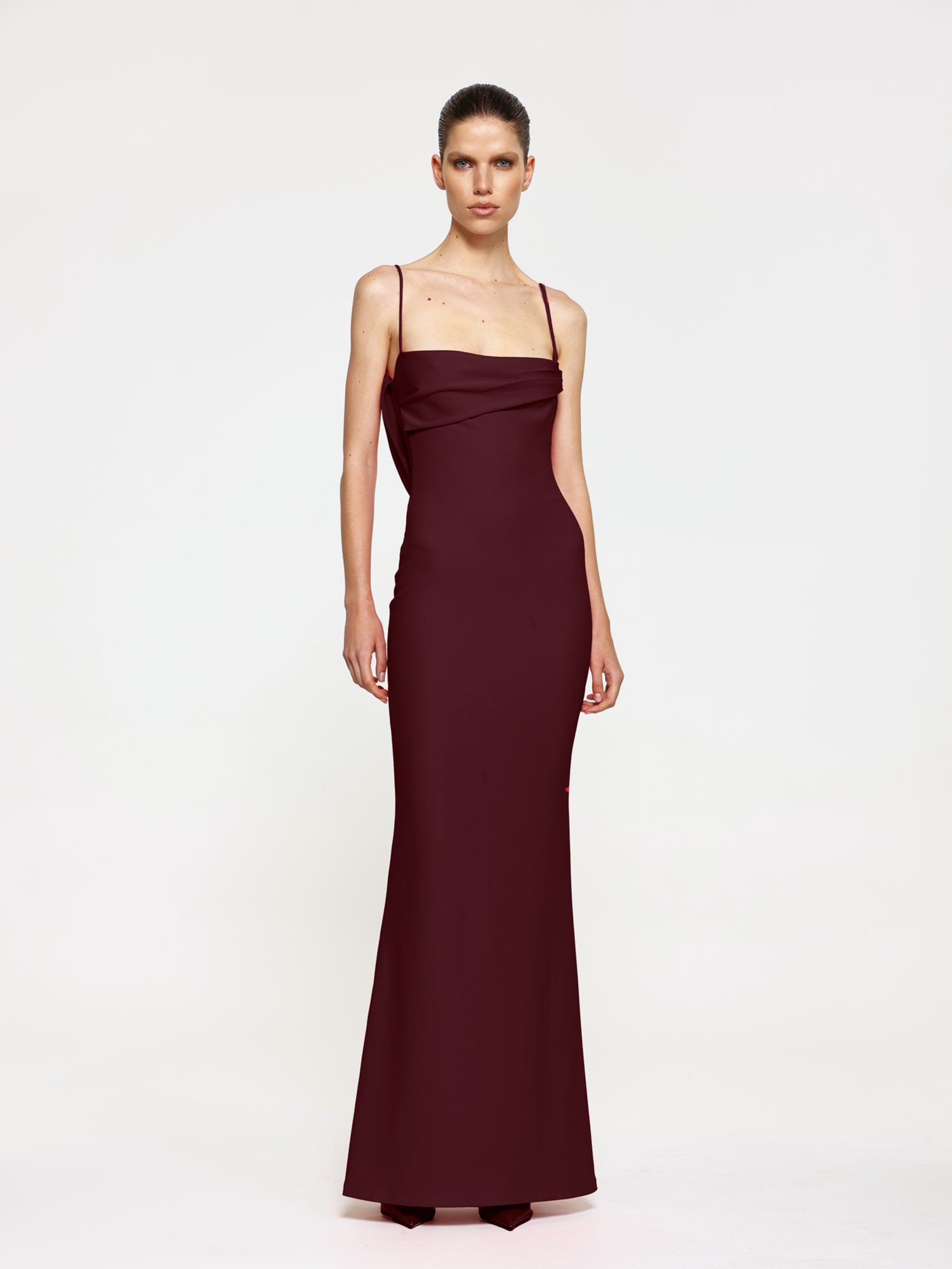 Havilland Gown - Wine - EFFIE KATS
