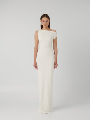 Inaya Gown - Ivory - EFFIE KATS