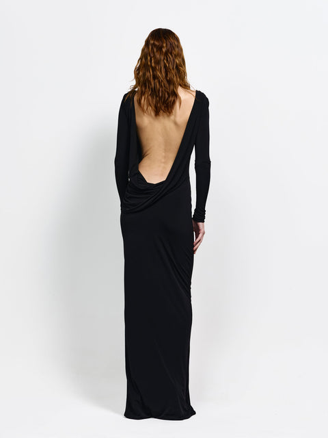 Ishani Gown - Black - EFFIE KATS