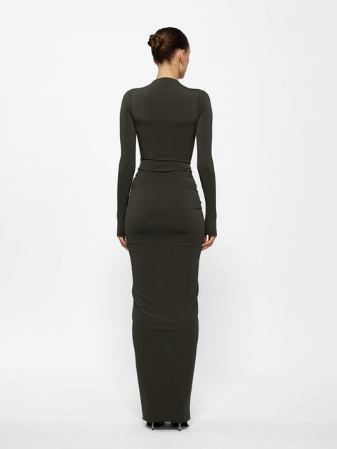 Kayson Maxi Skirt - Bark - EFFIE KATS