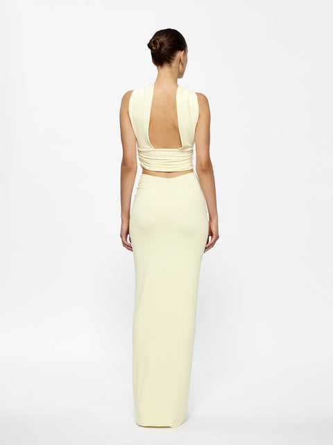 Kayson Skirt - Lemon - EFFIE KATS