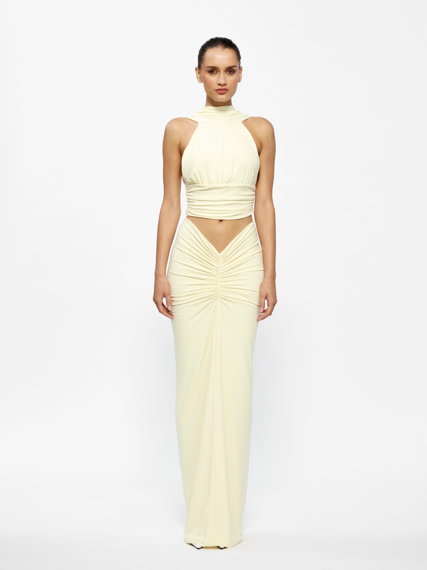 Kayson Skirt - Lemon - EFFIE KATS