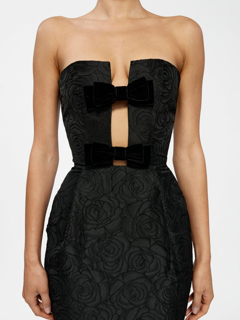 Kiera Dress - Black - EFFIE KATS