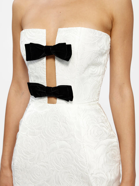 Kiera Dress - Ivory - EFFIE KATS