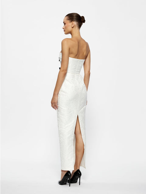 Kiera Dress - Ivory - EFFIE KATS