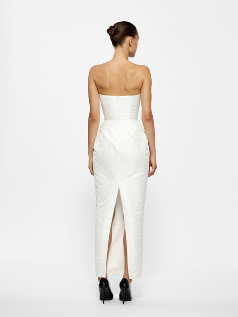 Kiera Dress - Ivory - EFFIE KATS