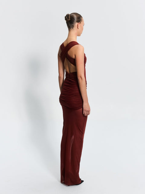 Layla Dress - Rust - EFFIE KATS