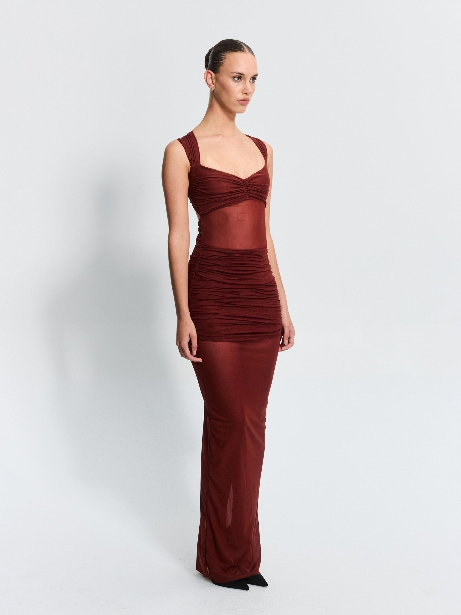 Layla Dress - Rust - EFFIE KATS