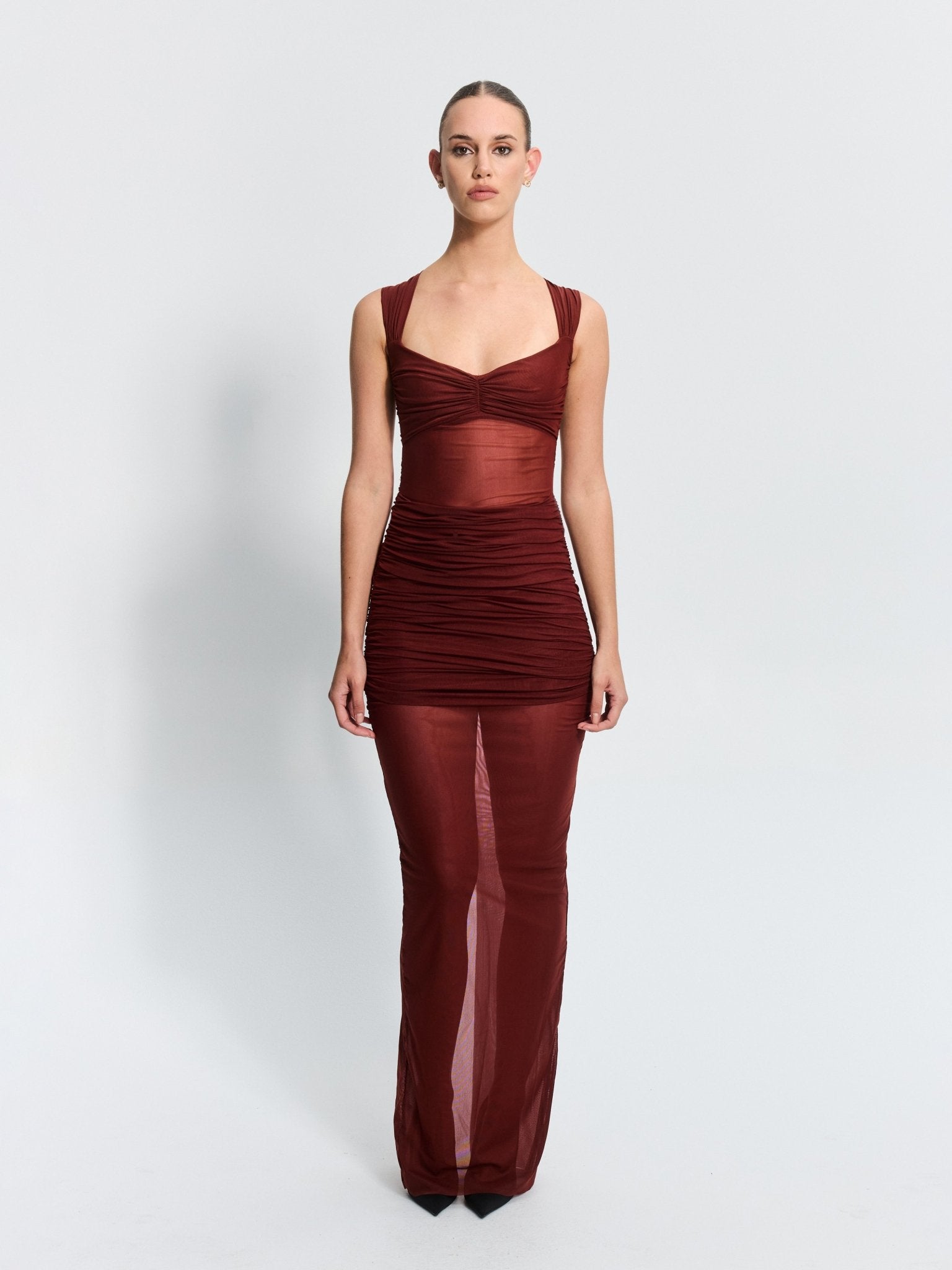 Layla Dress - Rust - EFFIE KATS