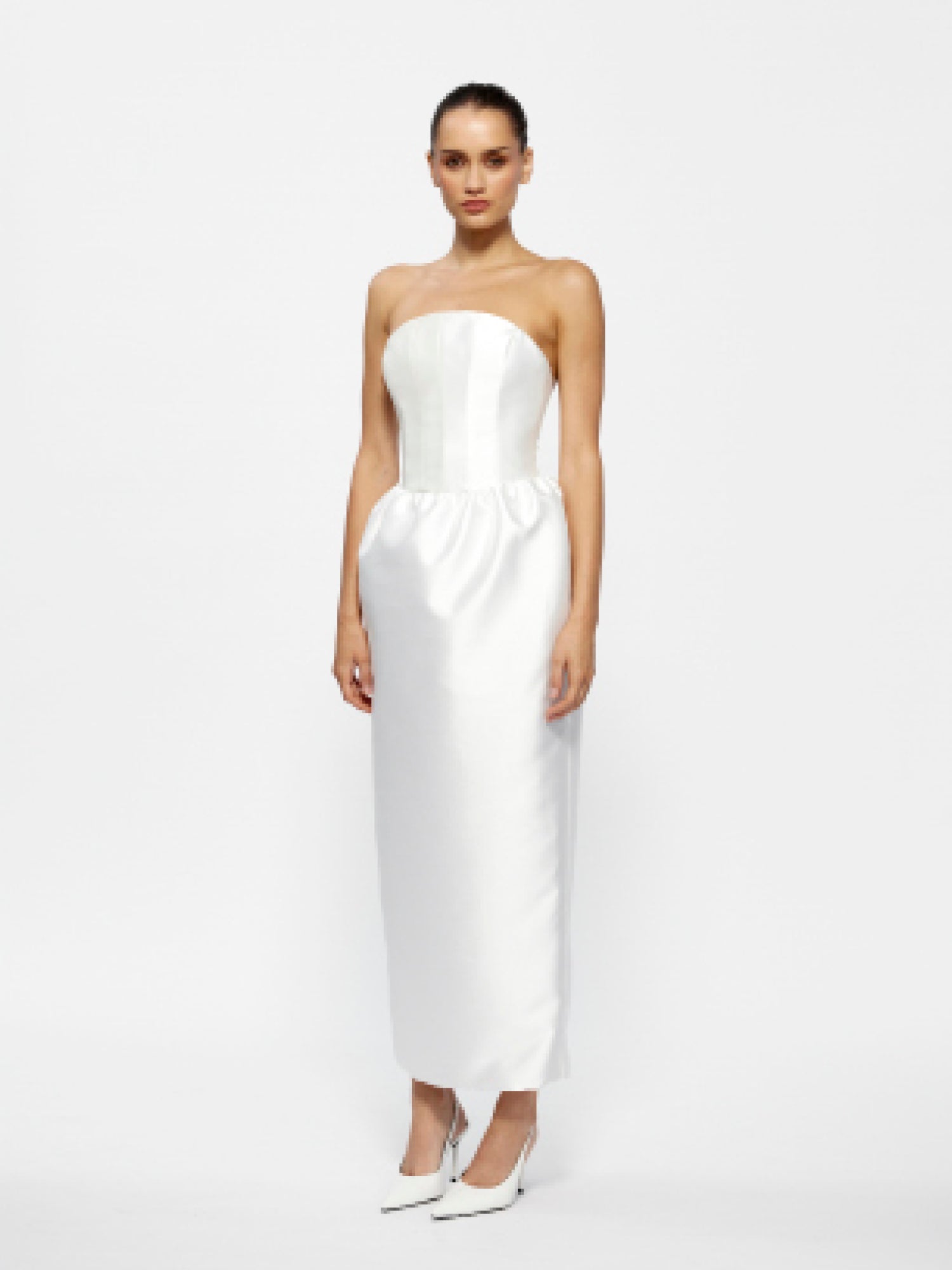 Lilia Dress - Ivory - EFFIE KATS