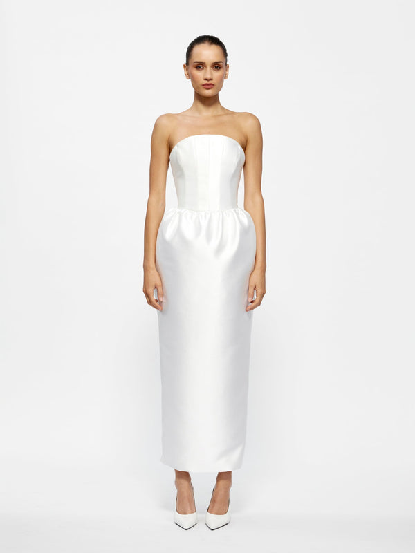 Lilia Dress - Ivory - EFFIE KATS