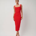 Marbella Dress - Cherry Red - EFFIE KATS