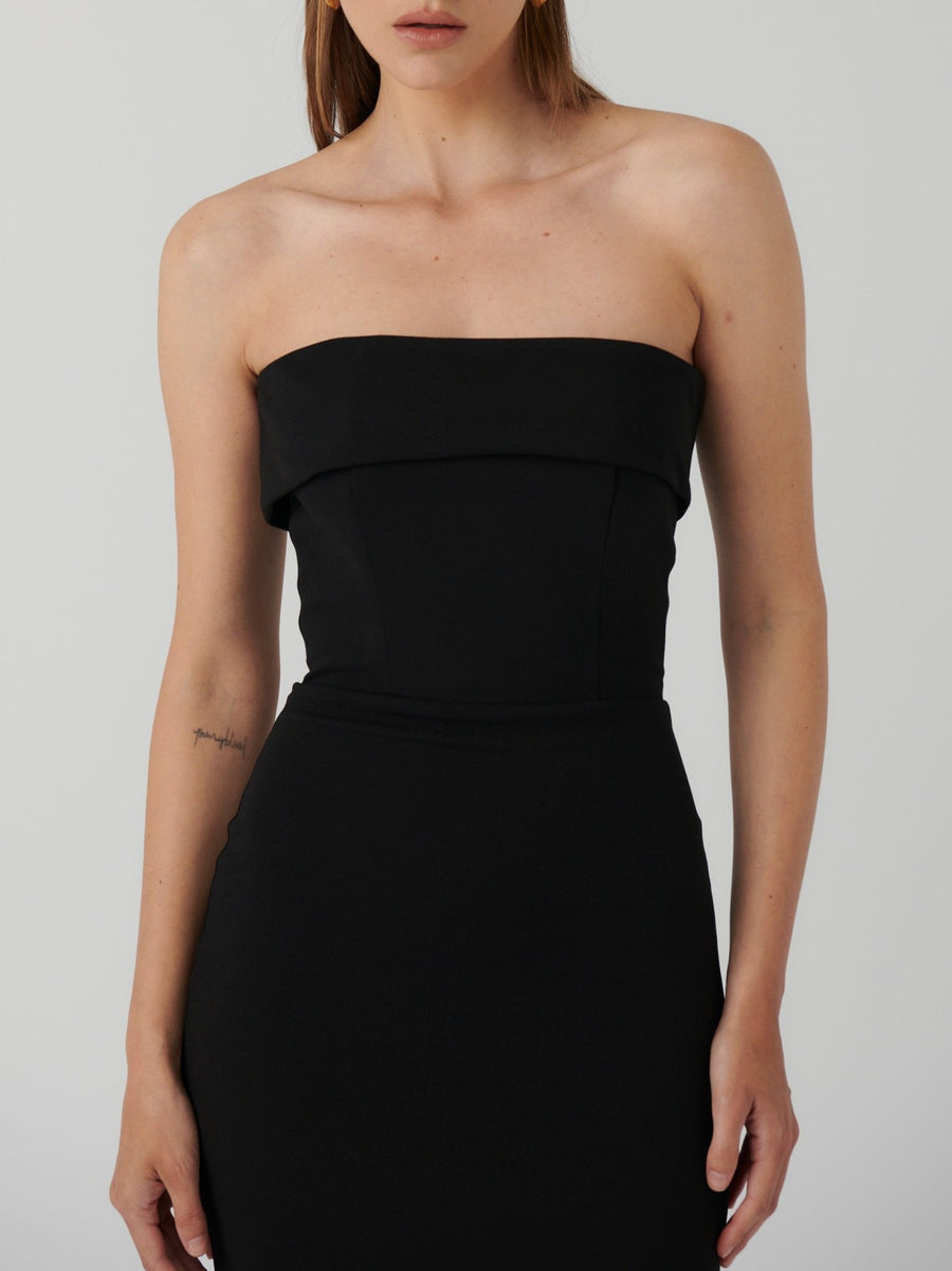 MONROE GOWN - BLACK - EFFIE KATS