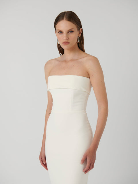 MONROE GOWN - IVORY - EFFIE KATS