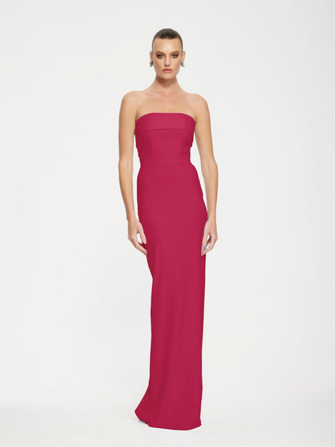 MONROE GOWN - Raspberry - EFFIE KATS