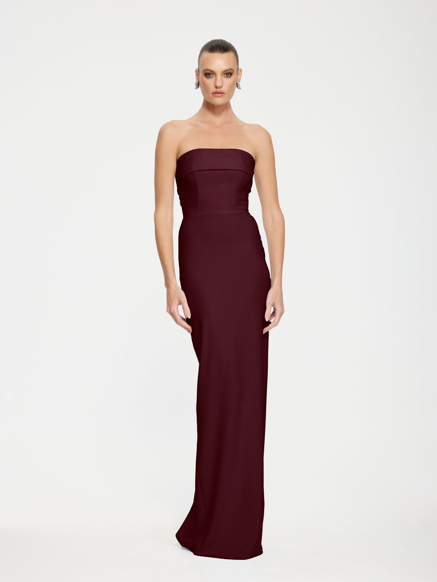 MONROE GOWN - Wine - EFFIE KATS