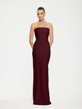 MONROE GOWN - Wine