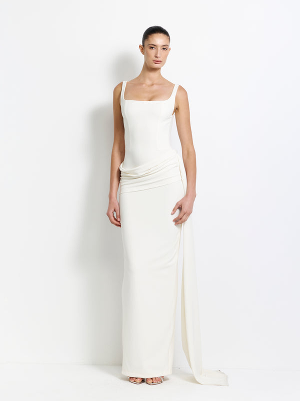 Merle Gown - Ivory - EFFIE KATS
