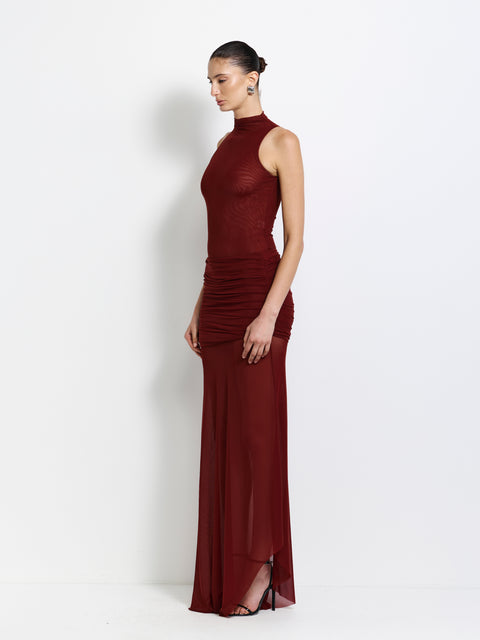 Parker Bodysuit - Rust - EFFIE KATS