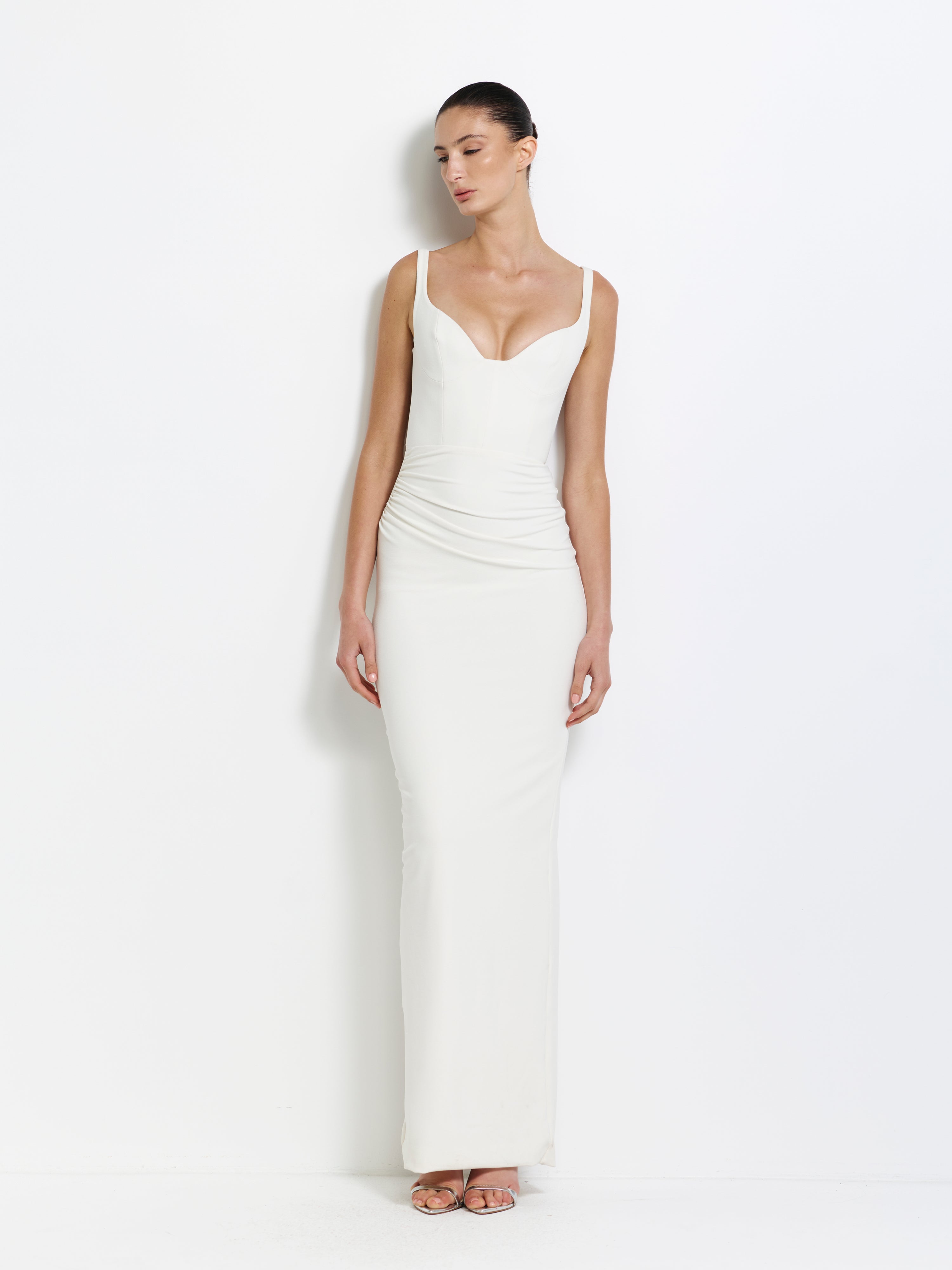 Pearl Gown - Ivory - EFFIE KATS