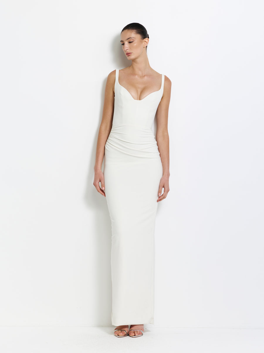 Pearl Gown - Ivory - EFFIE KATS