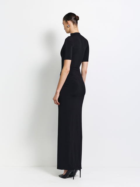 Kayson Maxi Skirt - Black - EFFIE KATS