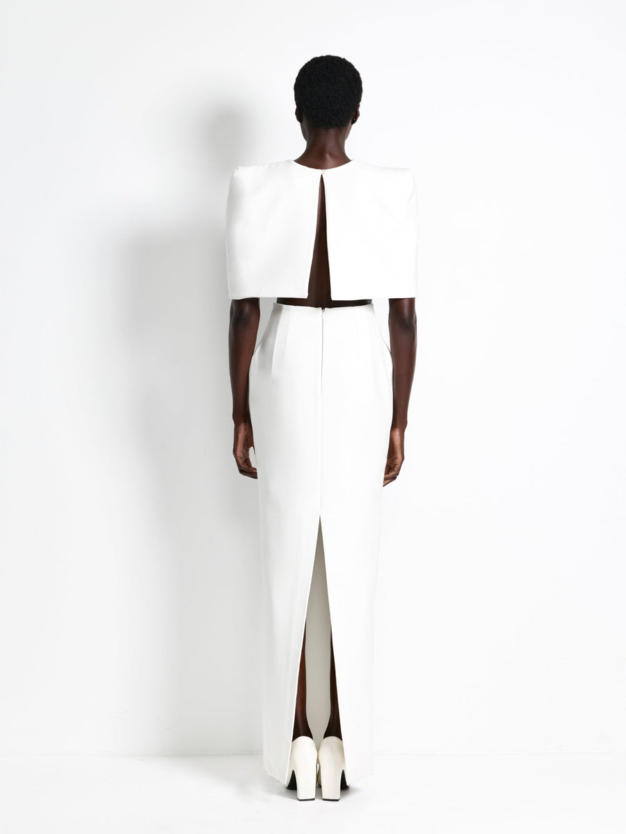Octavia Skirt - Ivory - EFFIE KATS