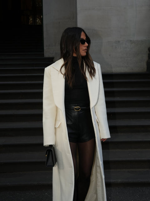Odie Coat - Ivory - EFFIE KATS