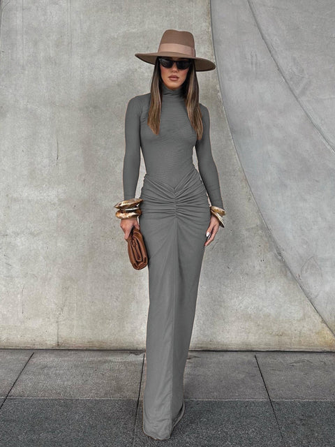 Pia Bodysuit - Grey - EFFIE KATS