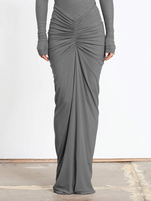 Pia Bodysuit - Grey - EFFIE KATS