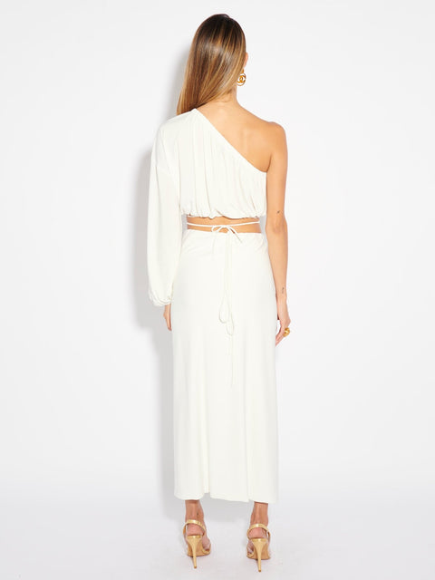 RIVIERA SKIRT - WHITE - EFFIE KATS