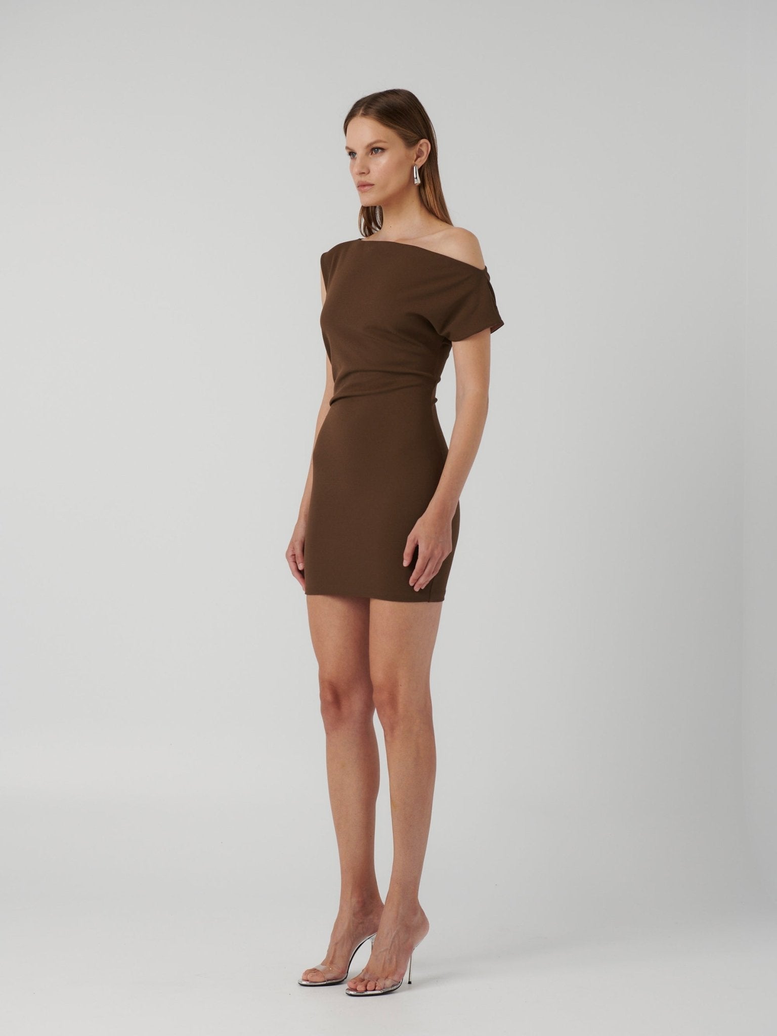 Shenise Dress - Mocha - EFFIE KATS