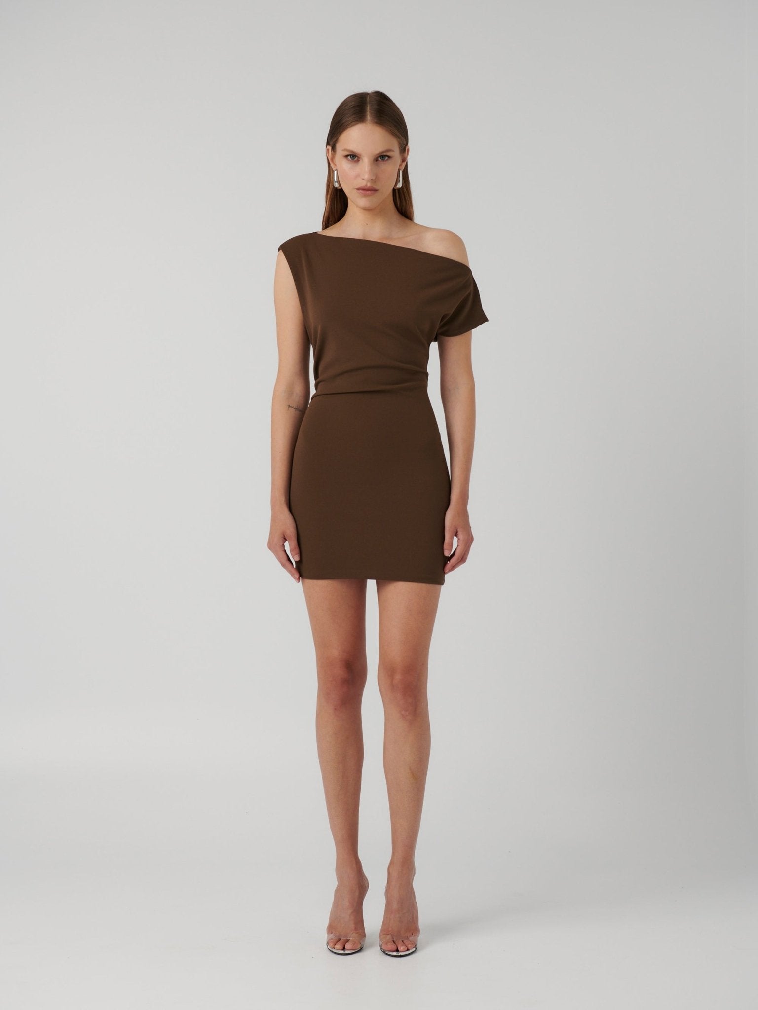 Shenise Dress - Mocha - EFFIE KATS