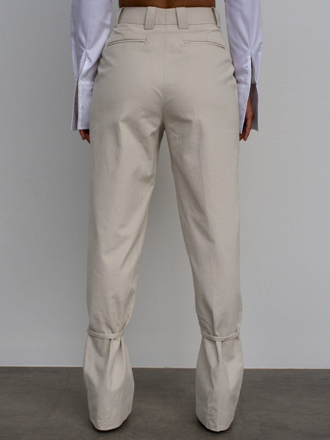 The Bowen Pant - Sand - EFFIE KATS