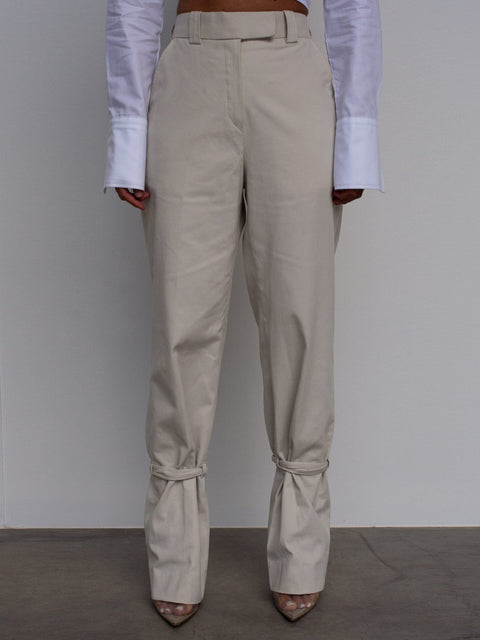 The Bowen Pant - Sand - EFFIE KATS