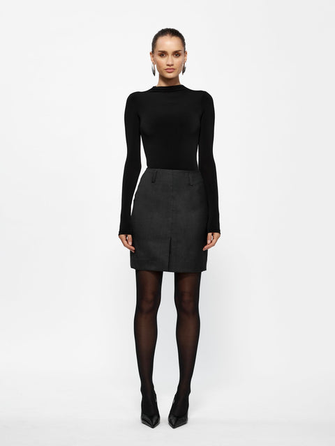 Therese Skirt - Gray - EFFIE KATS