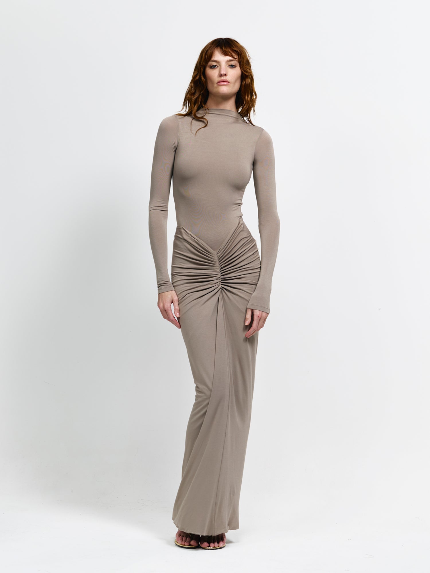 Tia Bodysuit - Roast Cashew - EFFIE KATS