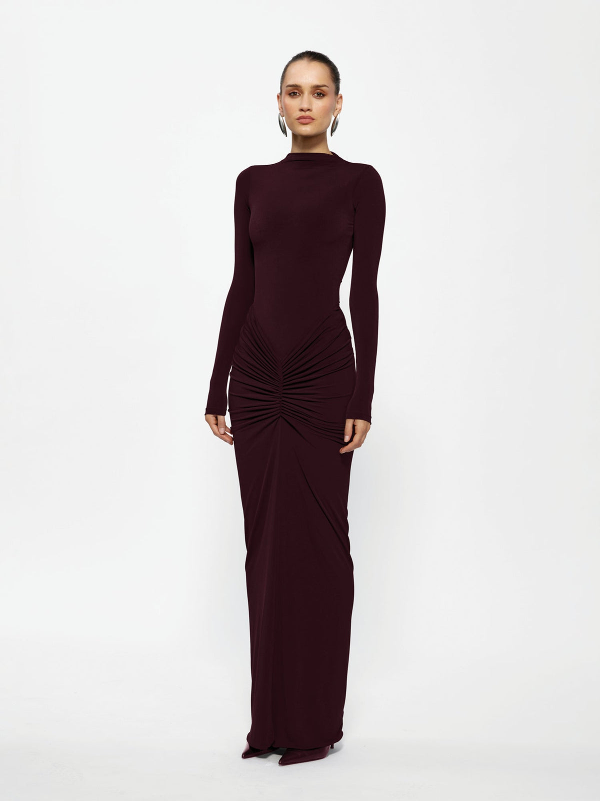 Tia Bodysuit - Wine - EFFIE KATS
