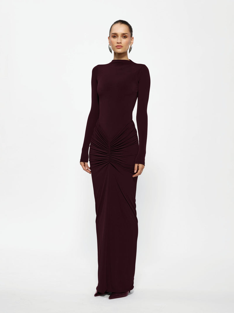 Tia Bodysuit - Wine - EFFIE KATS