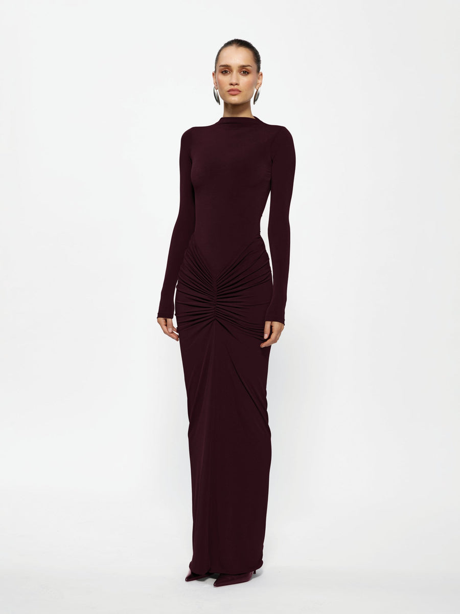 Tia Bodysuit - Wine - EFFIE KATS