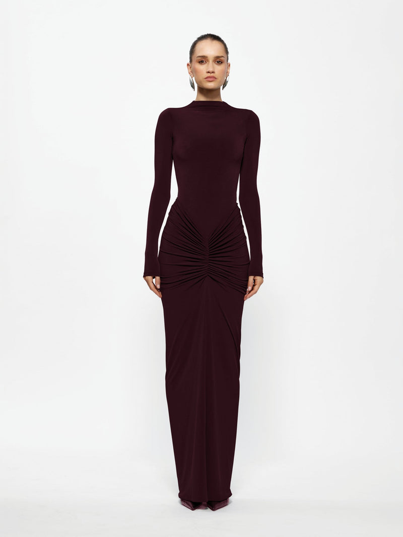 Tia Bodysuit - Wine - EFFIE KATS