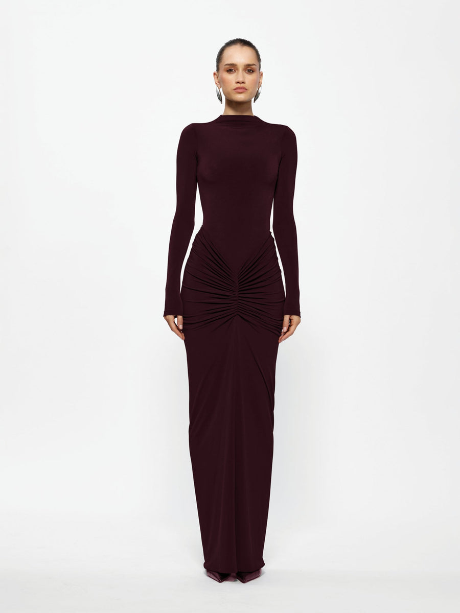 Tia Bodysuit - Wine - EFFIE KATS