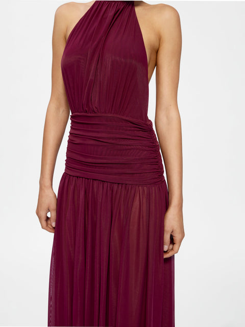 Verity Gown - Burgundy - EFFIE KATS