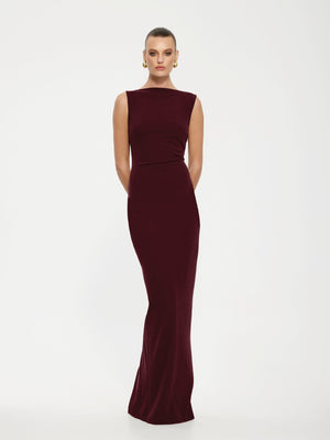 Verona Gown - Wine - EFFIE KATS